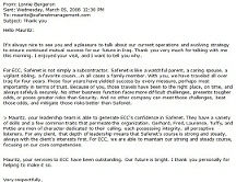 Commendation Email 3